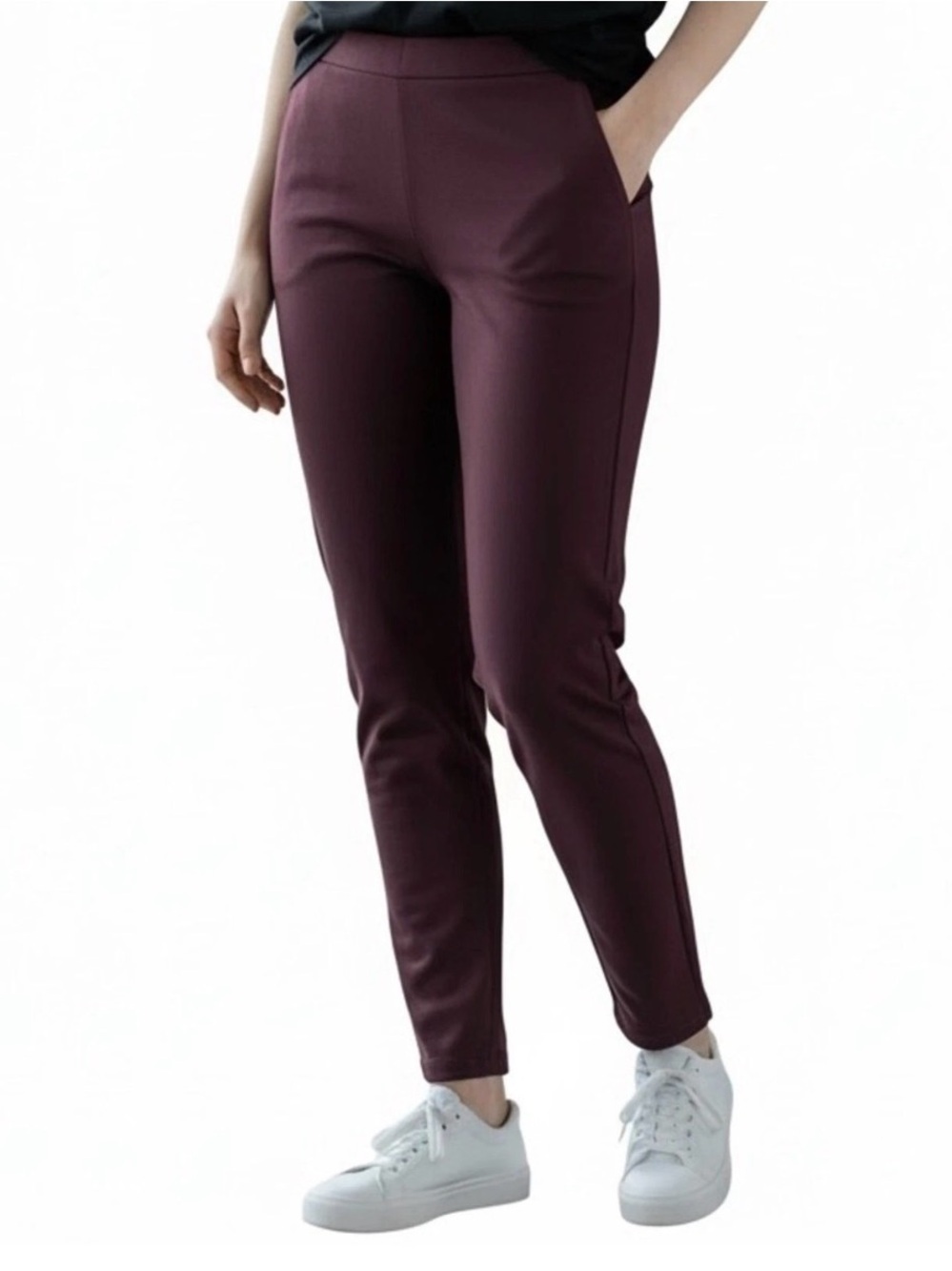OGL tapered leg work pants in maroon small nwot